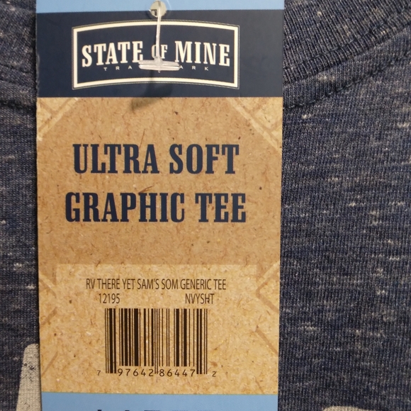State of Mine Ultra Soft Graphic Tee Large NWT - Picture 2 of 4